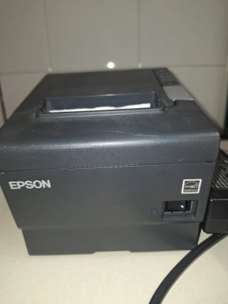 Impresora de Tickets Epson Negra