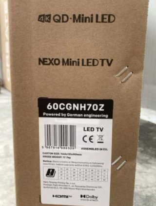 Smart TV Coocaa 60 QD-Mini LED