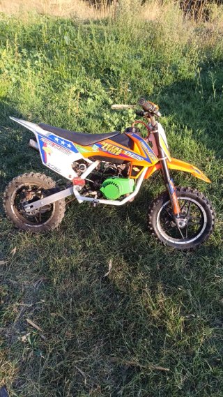 Minimoto Rebel Master TTSO 49cc Niños