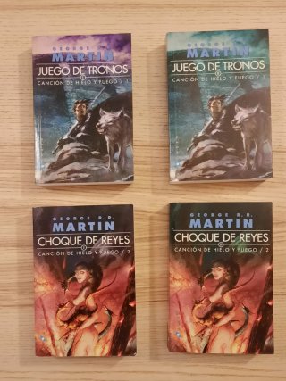 Libros Juego de Tronos