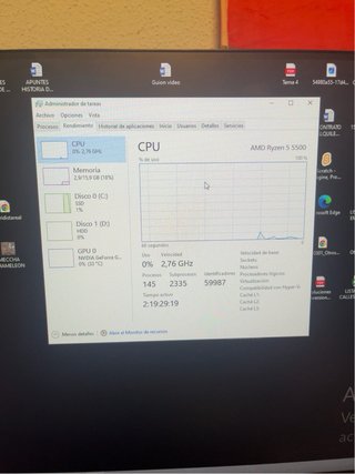 PC Gaming Ryzen 5 5500 GTX 1650 16GB RAM