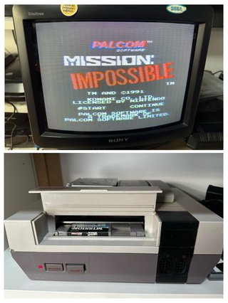 Mission Impossible Nes Pal B