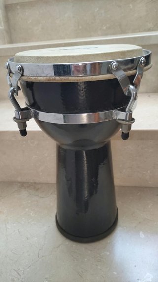 Djembe DEEP Profesional Piel Acero Tensor percusió