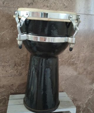 Djembe DEEP Profesional Piel Acero Tensor percusió