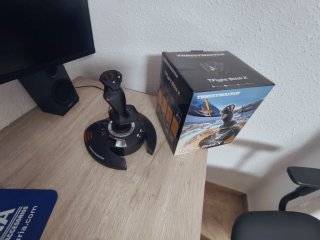 Thrustmaster Flight Stick X y Acelerador Sol R6.