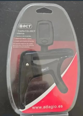 3 Cejillas con Afinador BCT CG-20CT
