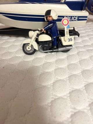 Playmobil Camión Policía y Barco