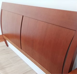 Juego dormitorio madera