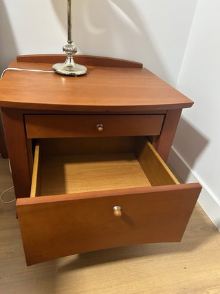 Juego dormitorio madera