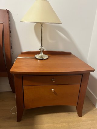 Juego dormitorio madera