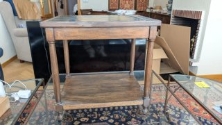 Mesita Auxiliar Vintage de Madera