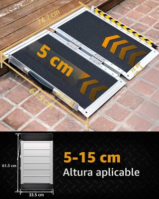 Rampa Plegable para Silla Ruedas 91cm