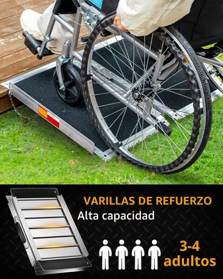Rampa Plegable para Silla Ruedas 91cm
