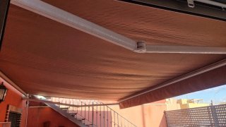 Toldo de 5 metros color beige