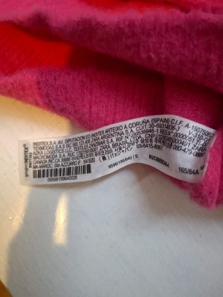 Jersey Zara Lana Fucsia