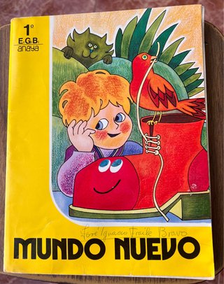 Mundo nuevo 1 egb Anaya año 1977