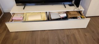 Mueble TV blanco