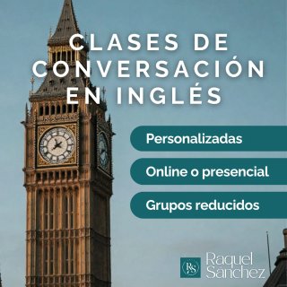 Clases de inglés conversacional en grupos (A1-C1)