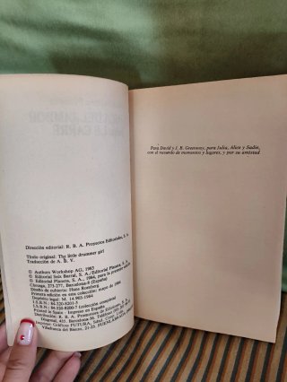 Libro 1984 la chica del tambor