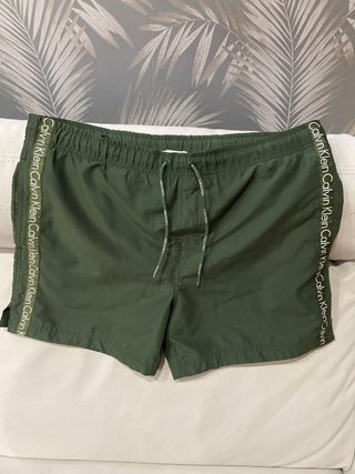 Bañador Calvin Klein Verde Oliva