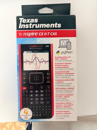 Calculadora Gráfica TI-Nspire CX II-T CAS