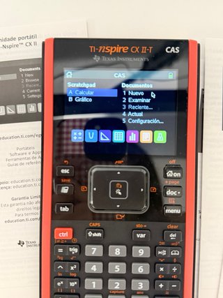Calculadora Gráfica TI-Nspire CX II-T CAS