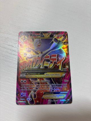 Carta Pokémon M Mewtwo EX