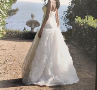 Vestido de Novia Rosa Clará Corte Princesa
