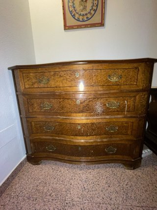 Cómoda de Madera Noble Maciza