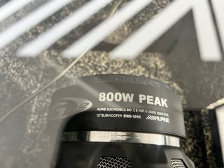 Subwoofer Alpine SBG-1244BR