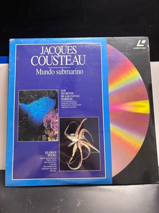 LaserDisc Jacques Cousteau: Mundo Submarino
