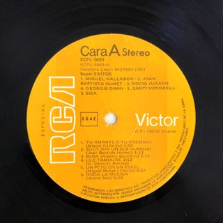 Vinilo Super Exits - RCA ECPL 300