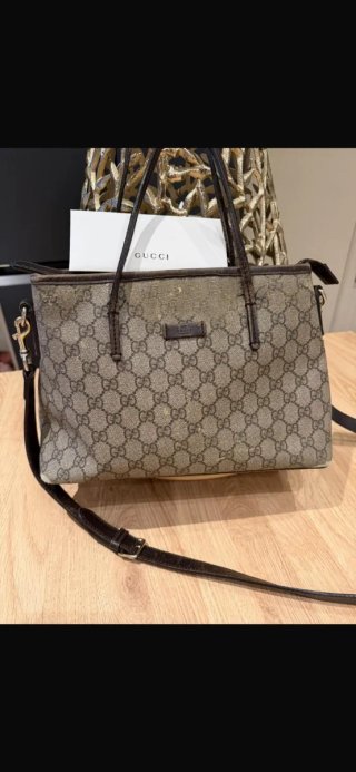 Borsa Gucci Beige/Marrone