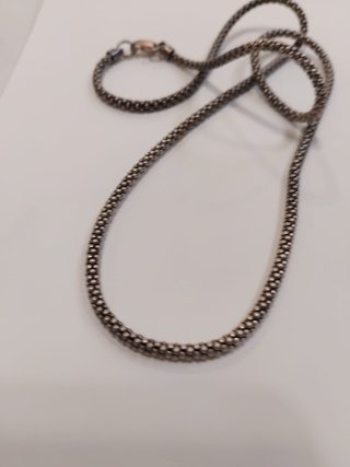 Cadena Plata Ley 925 Estilo Cordón