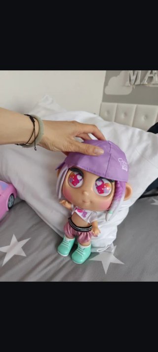 Muñeca Trotties morada con Limusina