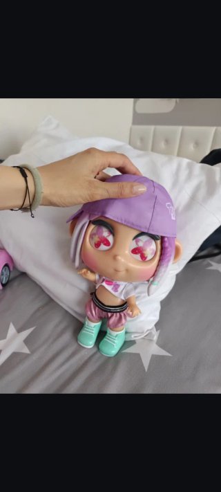 Muñeca Trotties morada con Limusina