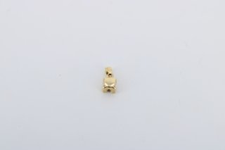 Colgante Oro 18K con piedra blanca