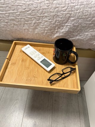 Bandeja Flotante para Cama de Bambú