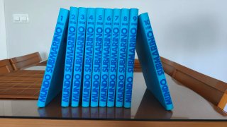 Enciclopedia Cousteau Mundo Submarino 10 volúmenes
