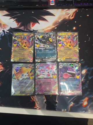 Cartas Pokémon eX 30 aniversario elige la tuya