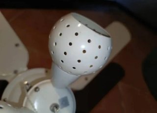 Ventilador de techo blanco
