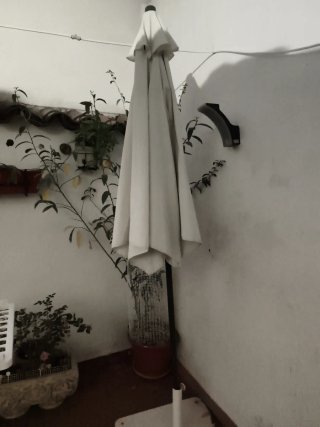 Sombrilla de Patio Beige