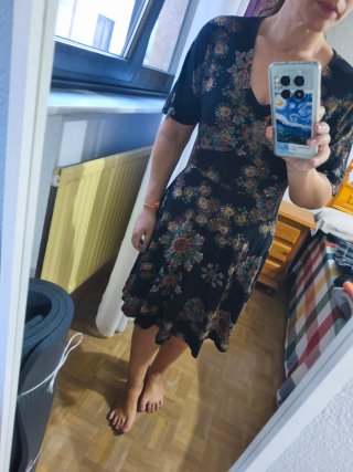 Vestido Desigual Estampado