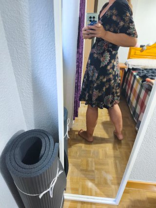 Vestido Desigual Estampado