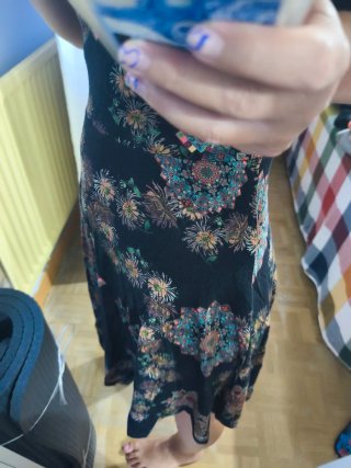 Vestido Desigual Estampado