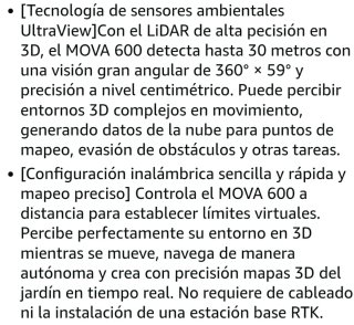 Robot Cortacésped Mova M600