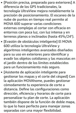Robot Cortacésped Mova M600