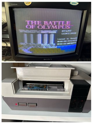 The Battle of Olympus Nes Pal B