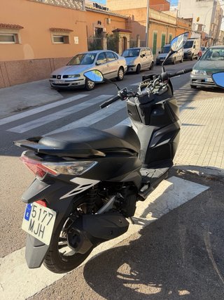 Sym Jet 14 Scooter Negra