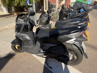 Sym Jet 14 Scooter Negra